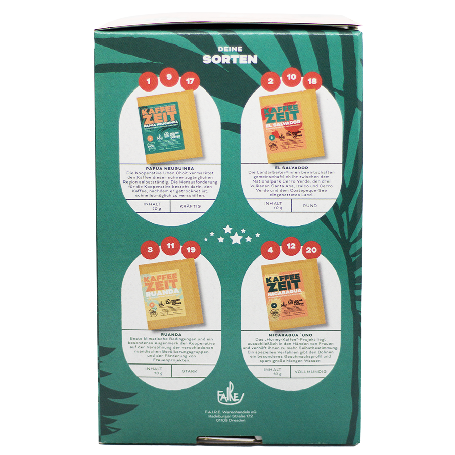 Kaffee Zeit im Advent - Adventskalender 2