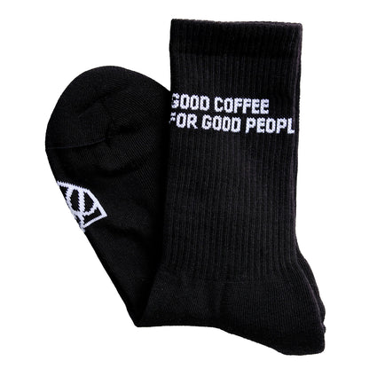 „Good Coffee for Good People“ Socken